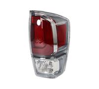 SILHUP Faros Traseros Coche Para Toyota Para Tacoma 2016-2022: Luz Trasera Halógena Señalización Advertencia Freno Conjunto Coche 81560-04200 81550-04210(Grey Right)