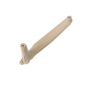 SILHUP Manija Puerta Interior Para X5 X6 E70 E71 E72 51416969401 402 Interior Izquierdo Derecho Tirador Puerta De Pasajero Manija Cubierta Panel Embellecedor(Left Beige)