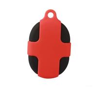 Silic ive Case For Xiaomi Tag Cubierta a prueba de golpes a prueba de agua con agujero de llavero para viajes Actividad deportiva al aire libre (rojo)