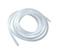 Silicagel Tube Hose Plastic Tubing rubbery Flexible tubing OD 3-8mm ID 2mm/2.5mm/3mm Length 5m/16.4ft(ID2mm*OD5mm*5m)
