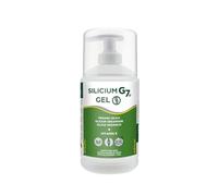 Silicium G7 Gel Corporal con Alta Concentración de Silicio para Articulaciones y Músculos Absorción Rápida Textura Ligera Uso Diario Formato Tópico sin Parabenos. 500 ml