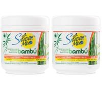 Silicon Mix - Tratamiento Capilar de Bambú - Unisex - 450 g - Reparación Profunda e Hidratación para Cabello Dañado o Quebradizo (Paquete de 2)
