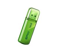 Silicon Power 16GB Helios 101 16GB USB 2.0 Verde unidad flash USB - Memoria USB (USB 2.0, Type-A, Windows 2000, Windows 2000 Professional, Windows 7 Home Premium, Windows 7 Professional, Windows 7 S, Mac OS X 10.3 Panther, Mac OS X 10.4 Tiger, Mac OS X 10.5 Leopard, Mac OS X 10.6 Snow Leopard, Mac O, Tapa, Verde)