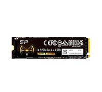 Silicon Power 2TB US75 Nvme PCIe Gen4 M.2 2280 SSD R/W hasta 7,000/6,500 MB/s, compatible con PlayStation 5 (SP02KGBP44US7505)