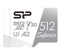 Silicon Power 512GB Superior Micro SDXC UHS-I (U3), V30 4K A2 with Adapter, Compatible con Steam Deck