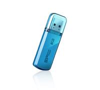 Silicon Power 8GB Helios 101 Unidad Flash USB USB Tipo A 2.0 Azul - Memoria USB (8 GB, USB Tipo A, 2.0, Tapa, 10 g, Azul)