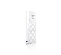 Silicon Power 8GB Ultima U03 Blanco - USB Stick