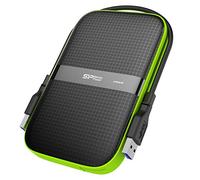 Silicon Power Armor A60 - Disco Duro Externo (4 GB, 2.5", 3.0 (3.1 Gen 1), Negro, Verde)