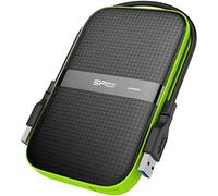 Silicon Power Armor A60 - Disco Duro Externo 5 GB, 2.5", 3.0 (3.1 Gen 1), Negro, Verde)