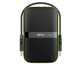 Silicon Power Armor A60 HDD 1TB 2.5" USB 3.2 Resistente Golpes Agua Negro