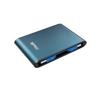 Silicon Power Armor A80 - Disco Duro Externo de 1 TB (2.5", USB 3.0 y 2.0, 5400 RPM), Azul