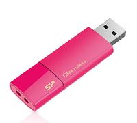 Silicon Power Blaze B05 - Memoria USB 3.0 de 128 GB, retráctil, Color Rosa