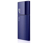 Silicon Power Blaze B05 - Memoria USB 3.0 de 32 GB, retráctil, Color Azul Marino