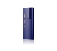 Silicon Power Blaze B05 - Memoria USB 3.0 de 64 GB, retráctil, Color Azul Marino