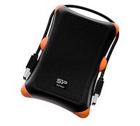 Silicon Power Caja SATA antigolpes Armor A30 para Disco Duro de 2.5" - Negro