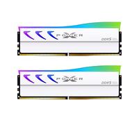 Silicon Power DDR5 32GB (2x16GB) Storm RGB 6000MT/s (PC5-48000) 288-pin CL36 1.35V UDIMM Módulo de memoria RAM de escritorio RAM SP032GXLWU60FFDL Blanco