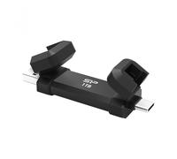 Silicon Power - DS72 unidad flash USB 1 TB USB Type-A / USB Type-C 3.2 Gen 2 (3.1 Gen 2) Negro