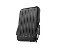 Disco duro externo - Silicon Power - Armor A66 2To Negro - Resistente a caídas USB3.2