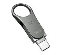 Silicon power memoria usb de 128 gb usb3.0 c80 silver type-c ready ?