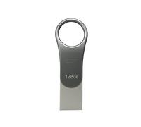 Silicon Power Memoria USB de 128 GB USB3.0 C80 Silver Type-c Ready - - Memoria U