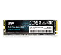 Silicon power p34a60 512 gb m.2 pci express nvme slc