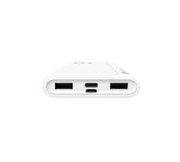 Powerbank Silicon Power GP15 10000 mAh Blanco carga rápida 2 salidas USB