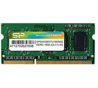 Silicon power sp004gbstu160n02 módulo de memoria 4 gb 1 x 4 gb ddr3 1