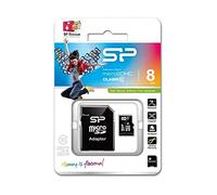 Silicon Power SP008GBSTH010V10-SP - Tarjeta de memoria Micro SDHC, Class 10, 8192 MB