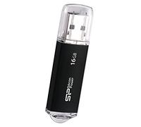 Silicon Power SP016GBUF2M01V1K Ultima II I-Series - Memoria USB (16 GB), Color Negro
