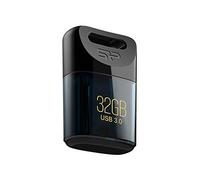 Silicon Power SP032GBUF3J06V1D - Memoria USB 3.0 de 32 GB, Color Negro