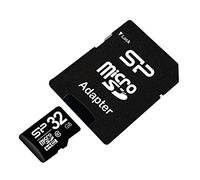 Silicon Power Tarjeta de memoria MicroSD SDHC 32 GB, Clase 10, con Adaptador, hasta 40 MB/s Lectura