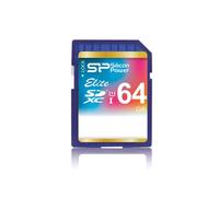 SILICON POWER Tarjeta de memoria SD UHS-1 Clase 10 - 64 Go