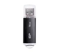 Silicon Power Ultima U02 16GB USB 2.0 Capacity Negro Unidad Flash USB - Memoria USB (16 GB, 2.0, Conector USB Tipo A, Tapa, 8 g, Negro)