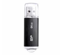 Silicon Power Ultima U02 Memoria USB 2.0 64 GB, Tamaño Compacto, Color Negro
