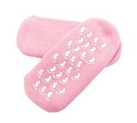 Silicona Antideslizante Hilo De Algodón Máscara De Pie Calcetines De Aceite Esencial Pie Hidratante Cuidado De Mantenimiento Calcetines De Gel (Color : Pink, Size : Allyards)