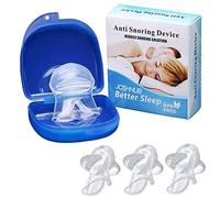 Silicona Apnea el Ayuda Sueño, Suave Transparente Saludable Dispositivo de Ayuda para Dormir Anti-Ronquidos, para Dejar de Roncar Ayuda a Mejorar el Sueño. (3 Pcs)