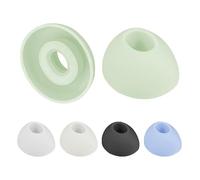 Silicona Auricular Puntas de Repuesto Earbuds Tapa Eartips Consejos para OPPO Enco Aire 2i Aire 3i /Air3 Pro Air4 Pro Free3 Bluetooth Auriculares Accesorios (Verde Claro)