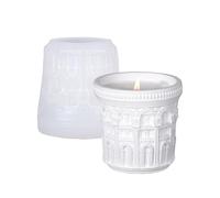 Silicona barroca multiusos con forma de puerta para contenedores de arte de resina, proyectos de manualidades, fácil liberación, decoración del hogar, silicona