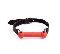 silicona boca gags Bdsm Bondage Silicone Bone Ball Gag Play Boca Stickball Restricción Gag Roleplay Sex Toy