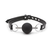 silicona boca gags Boca de silicona Gag ball Gags Sex SM Juegos sexuales para adultos Accesorios Juguetes Para Adultos (Negro)