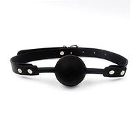 silicona boca gags Boca Gag Band Silicone Sex Ball Bondage Restricciones Juguete sexual para mujeres