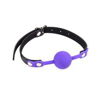 silicona boca gags Bola de silicona para adultos, mordaza de boca abierta, accesorios para la boca de Bondage BDSM, juguete sexual para hombres y mujeres