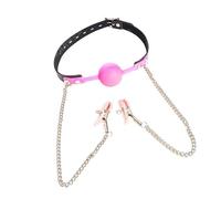 silicona boca gags Silicona boca bola bondage gags bolas de mordaza para boca sexo boca enchufe para juegos sexuales adultos
