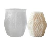 Silicona candel Mold - Reusable Crafting Art, Beehive Pillar Candel Casting Mold | Ideal para Home School Studio Gatherings Parties, Safe For Children And Adults, Perfect For Hobbyists Professionals