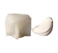 Silicona Candle Holder Mold, Bird Shaped Tea Light Casting Moulds, 2.72x3.15in Reutilizable Non Stick Design, Portable Easy Release for Epoxy Resin, Concrete Crafts, Art Projects