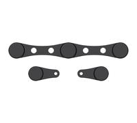 Silicona de alimenticio Airfryer hebilla magnética 10.2x1.4x0.65cm - Clips magnéticos resistentes al calor para fijar herramientas de cocina, juego de 3