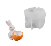 Silicona de grado alimenticio para crear huevos, conejos y conejos decorativos, fácil de liberar para manualidades y hacer vacaciones