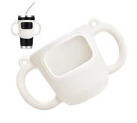 Silicona Doble Mango Vaso Grip, Asas de Vaso 14oz - Silicona Doble Mango Vaso Titular, Taza de Café Aislada al Vacío Cubierta de Botella de Bebé Protección para Actividades al Aire Libre