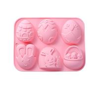 Silicona Easter Molds, Bunny Candy and Candle Mold Kit, Non Stick Baking and Crafting, Handmade Craft Casting Tool, Candy Casting Tool, Heat Resistant Material for Pastry DIY Creative Projects