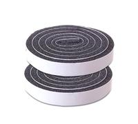 Silicona Esponja Burlete autoadhesivo for puerta y ventana, tira de sellado insonorizada, esponja a prueba de polvo, cinta aislante de espuma, 2 rollos A prueba de ruido (Size : 2 Roll Black 30mm)